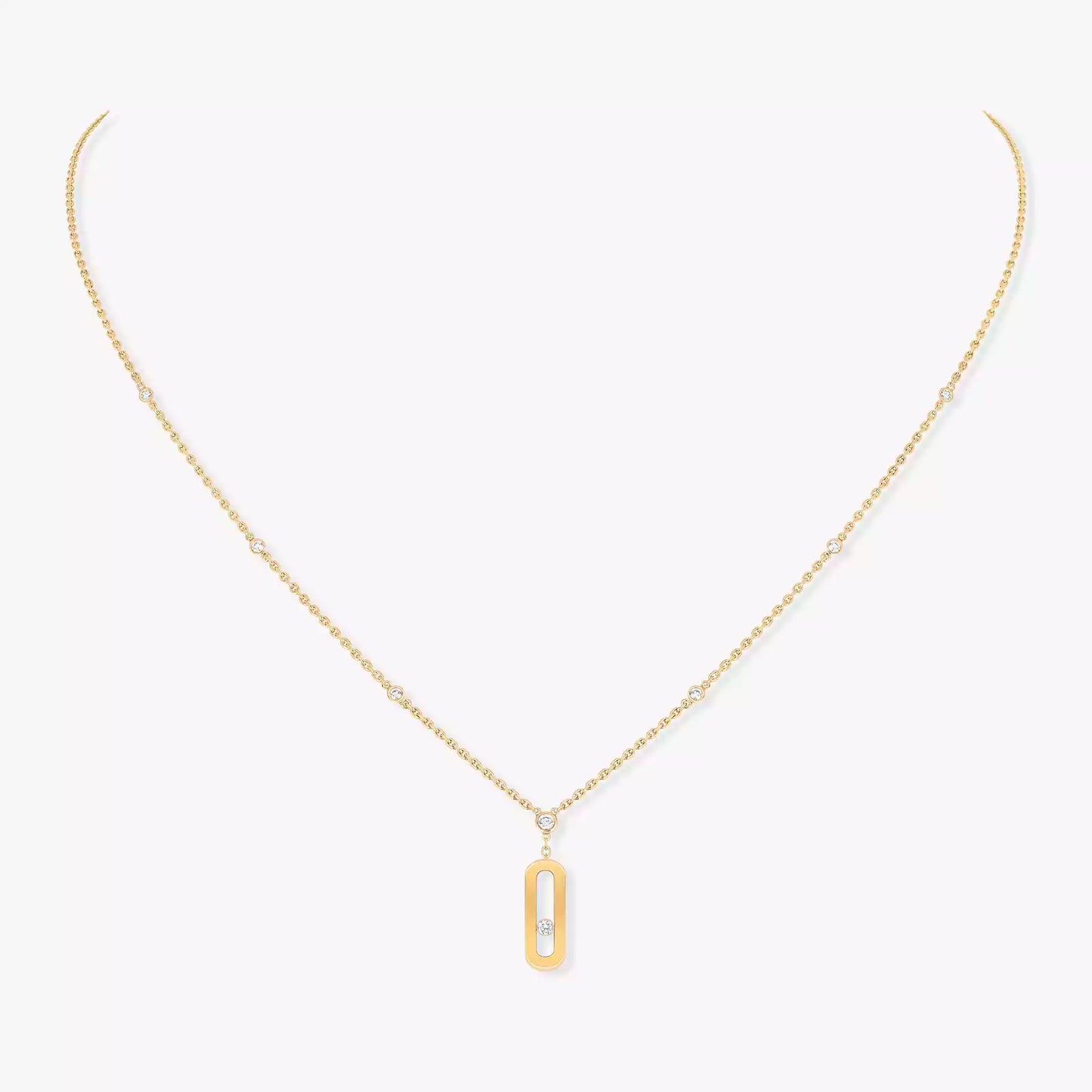 COLLIER MESSIKA LONG MOVE UNO GOLD