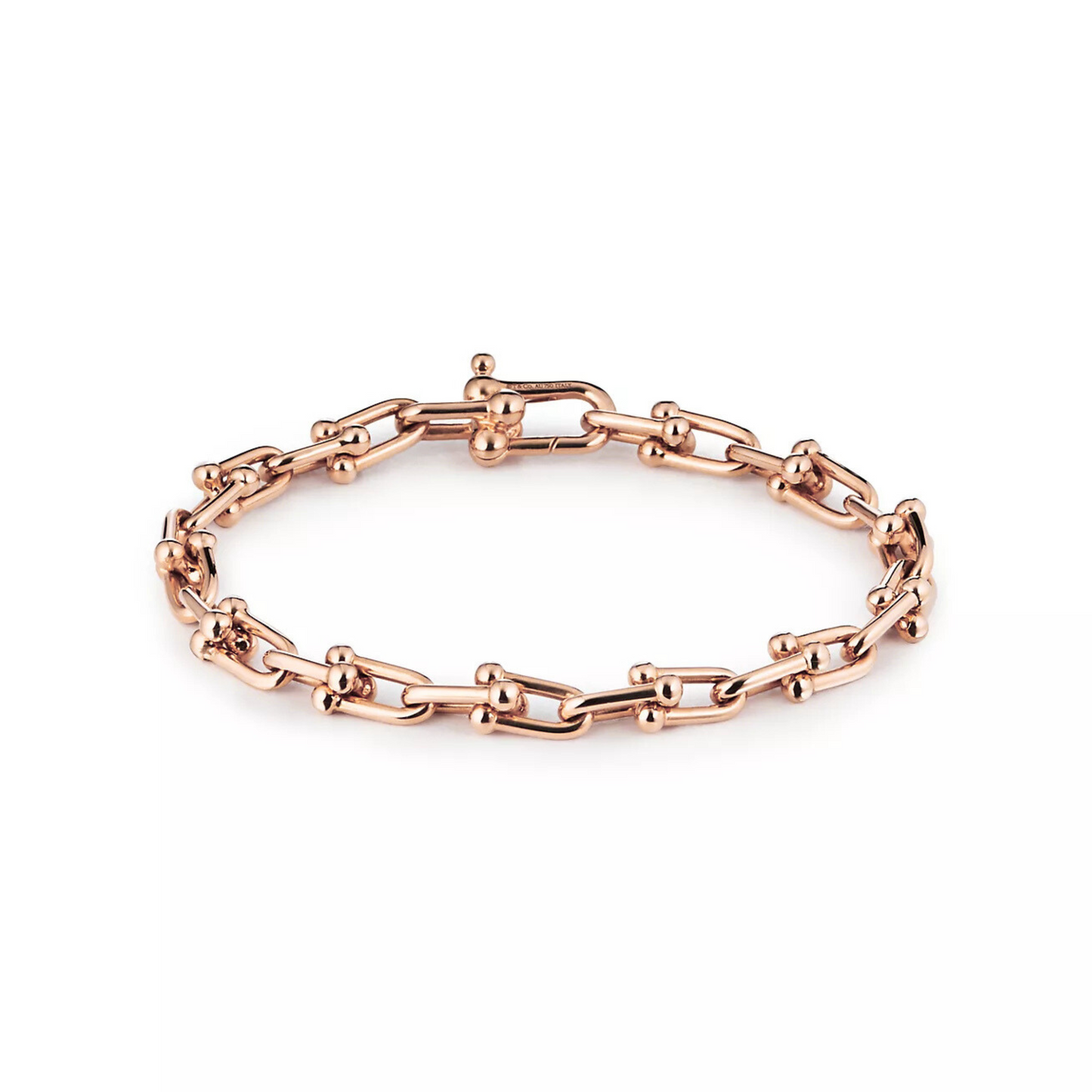 BRACELET TIFFANY & CO SMALL LINK ROSE-GOLD
