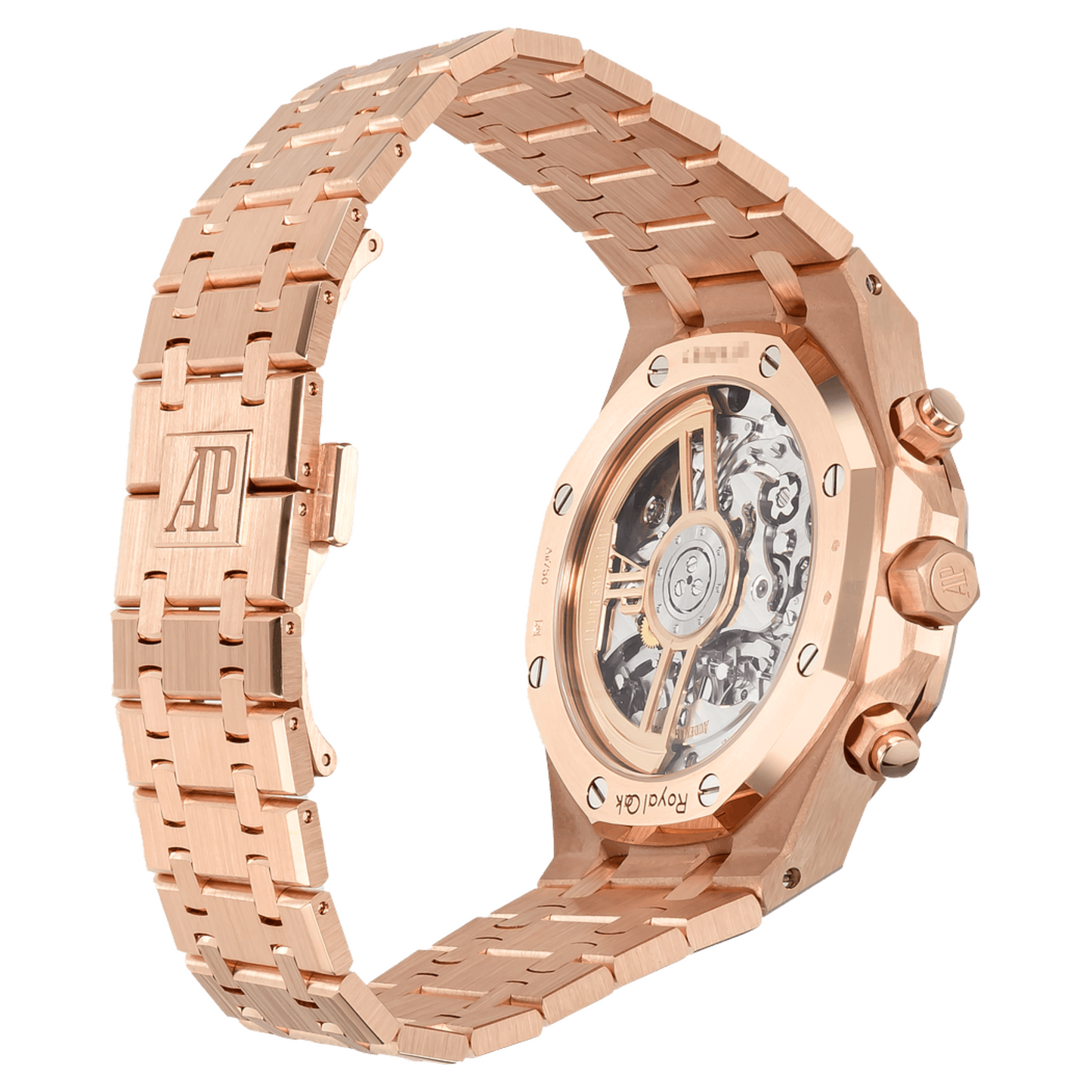 AP ROYAL OAK 3B ROSE GOLD AND BLACK