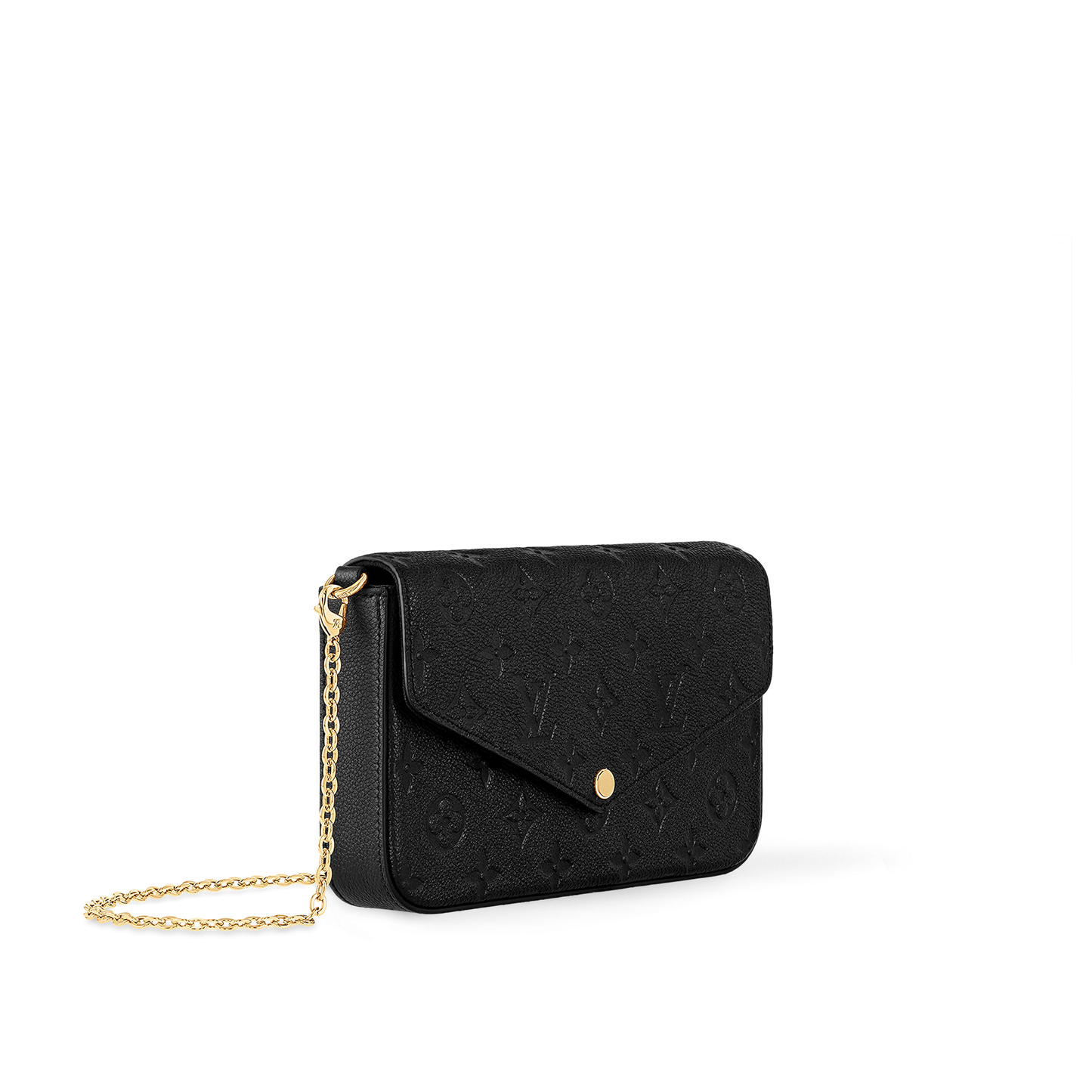 FÉLICIE CUIRE MONOGRAM EMPREINTE