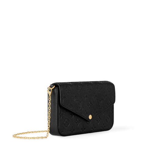 FÉLICIE CUIRE MONOGRAM EMPREINTE