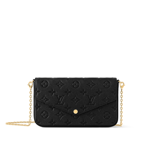 FÉLICIE CUIRE MONOGRAM EMPREINTE