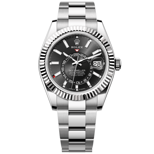 ROLEX SKY DWELLER GREY-BLACK