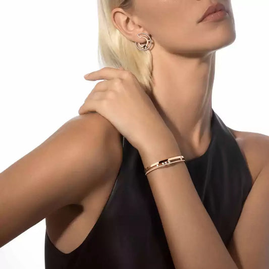BRACELET MESSIKA BANGLE MOVE ROMANE GM ROSE GOLD