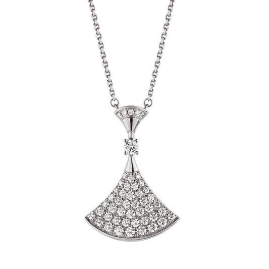 COLLIER BVLGARI DIVAS DREAM DIAMANTS WHITE GOLD