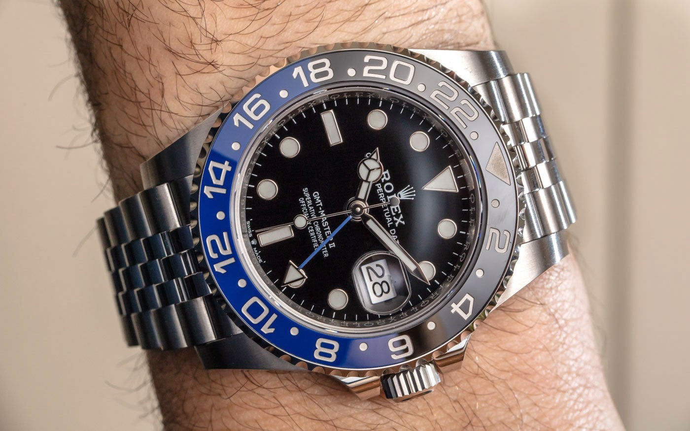 ROLEX GMT II BATMAN JUBILEE