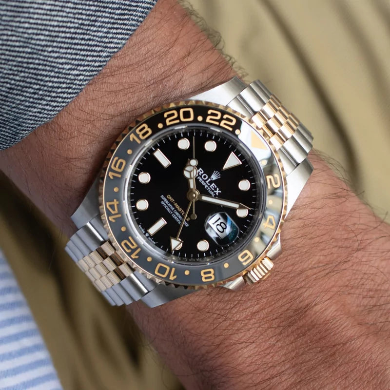 ROLEX MASTER II GREY GOLD JUBILEE