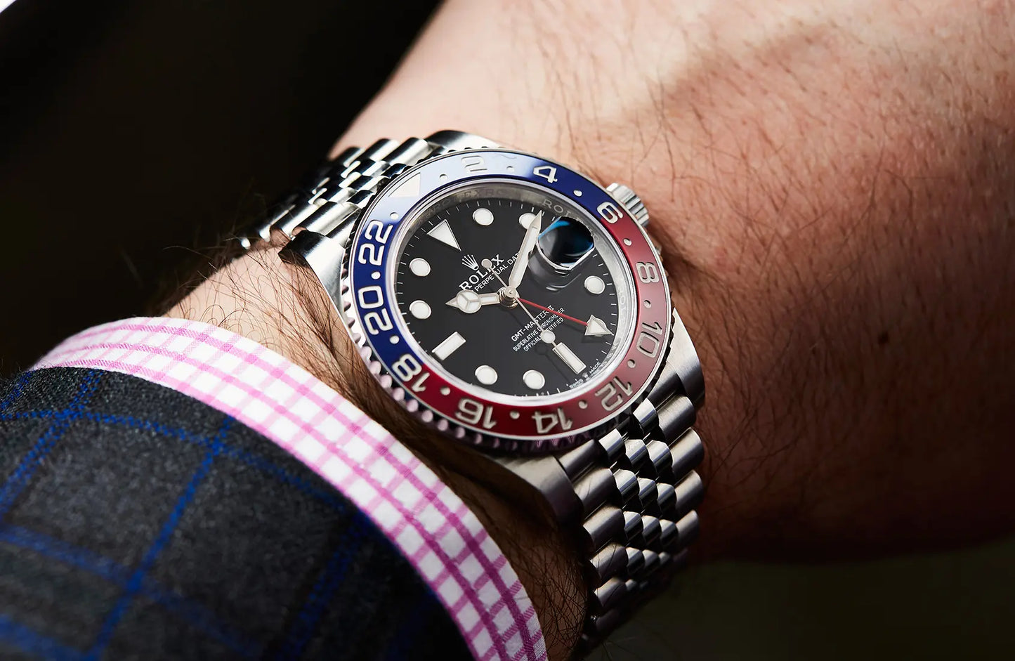 ROLEX GMT II PEPSI JUBILEE