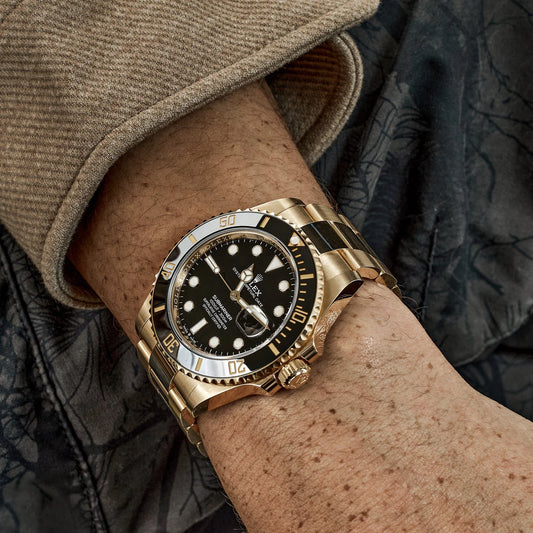 ROLEX SUBMARINER DATE ALL GOLD