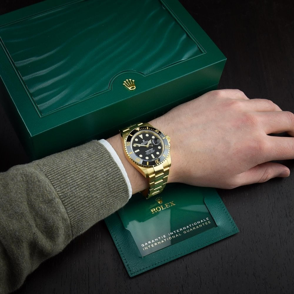 ROLEX SUBMARINER DATE ALL GOLD