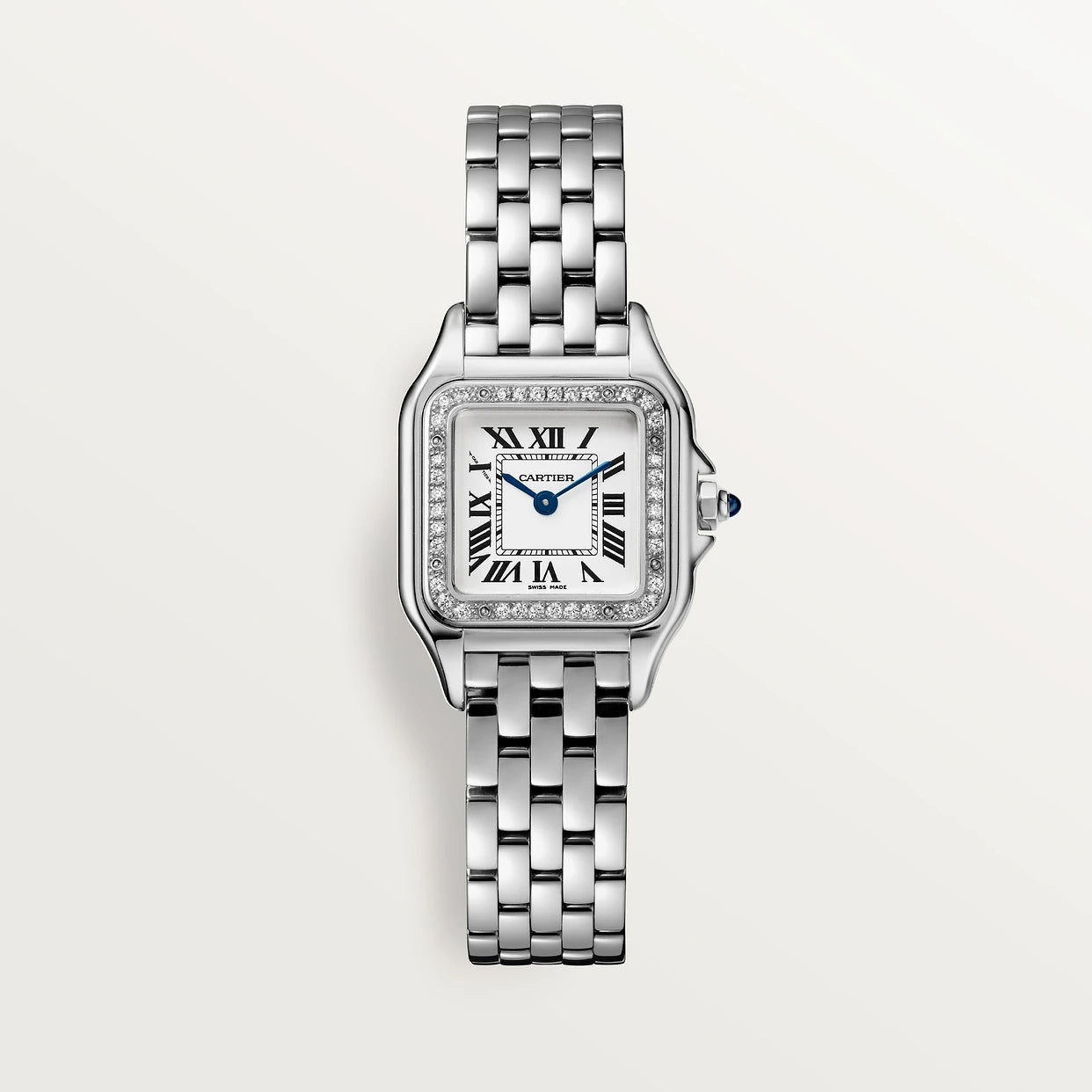 CARTIER PANTHERE ARGENTÉ AVEC STRASS