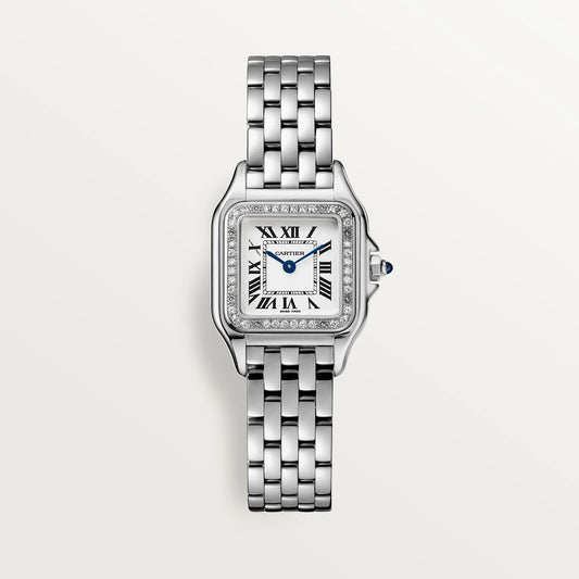 CARTIER PANTHERE ARGENTÉ AVEC STRASS