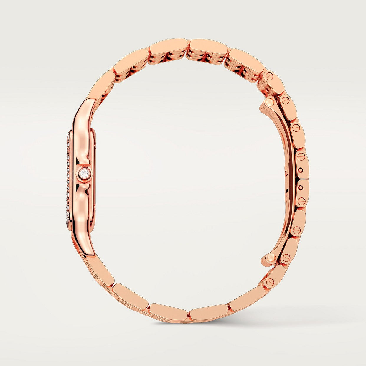 CARTIER PANTHÈRE OR ROSE AVEC STRASS