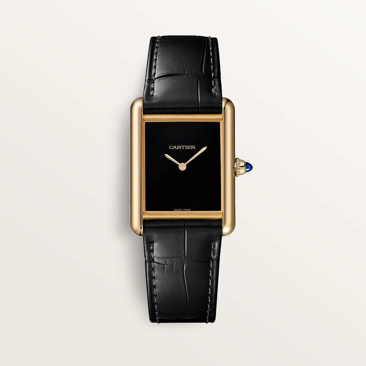 CARTIER TANK MUST LOUIS NOIR