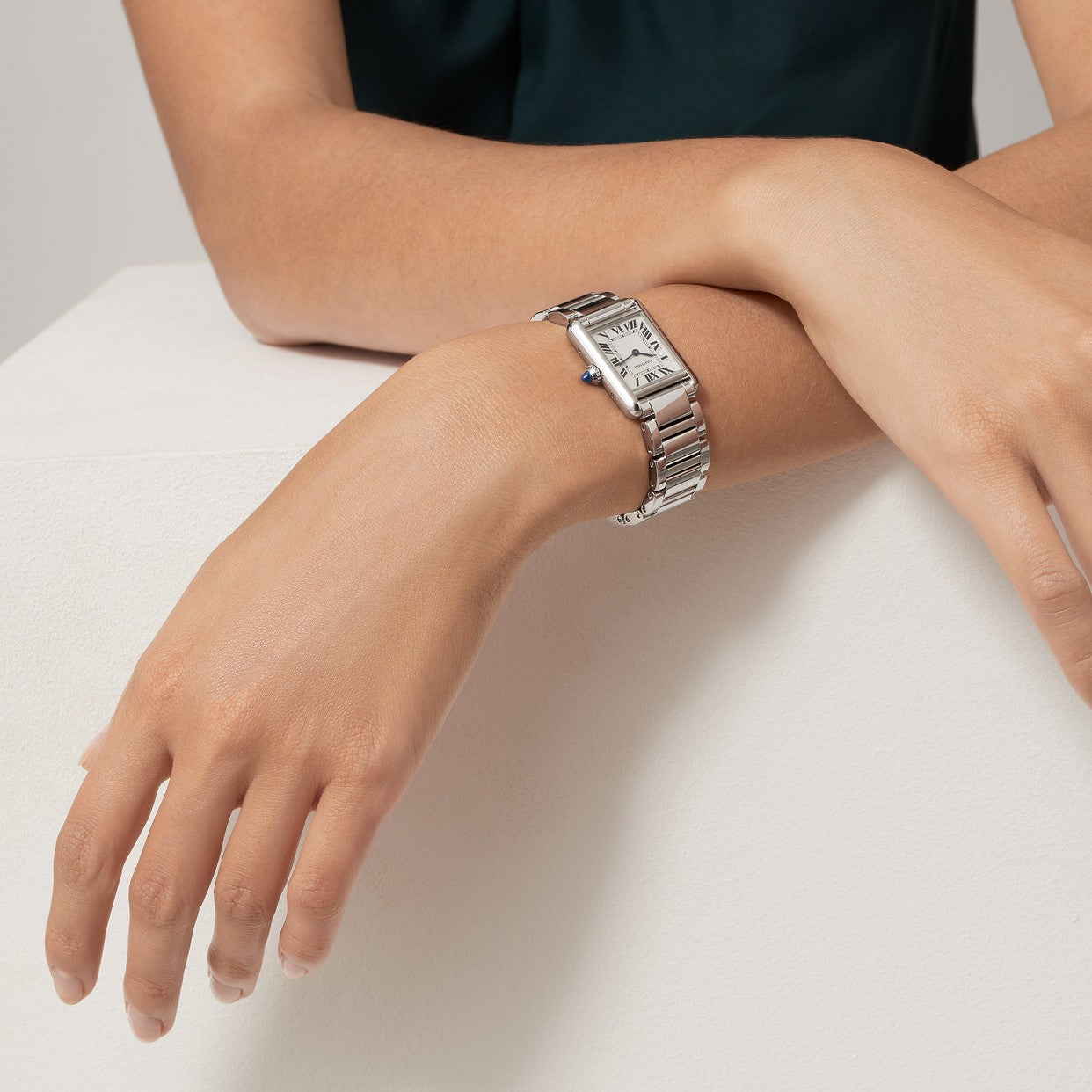 CARTIER TANK MUST ARGENTÉ