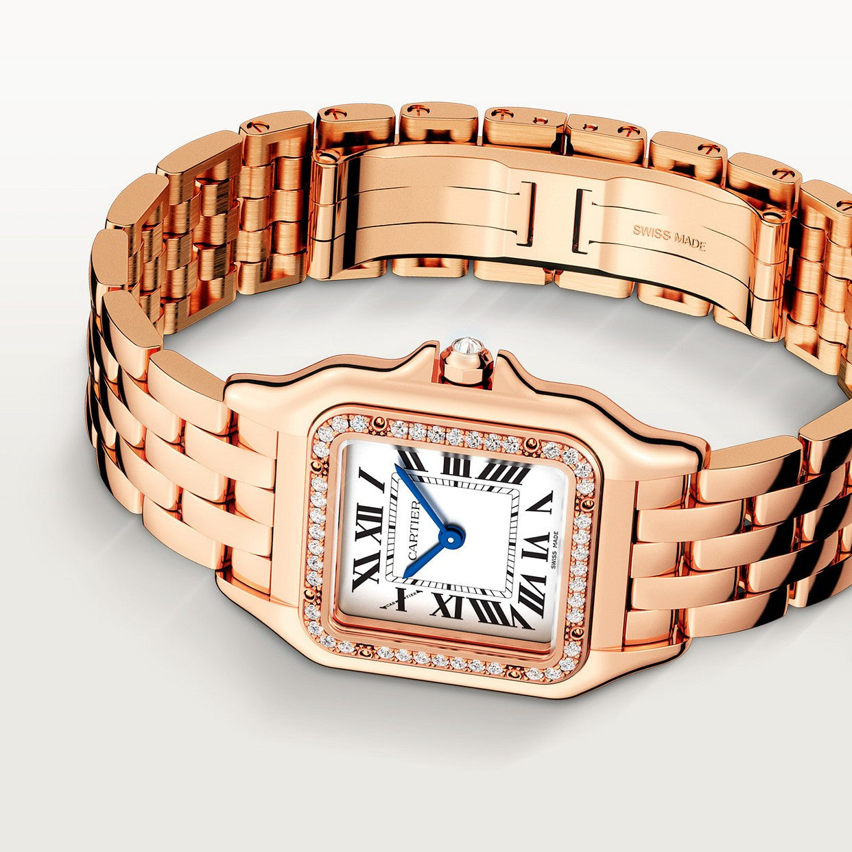CARTIER PANTHÈRE OR ROSE AVEC STRASS