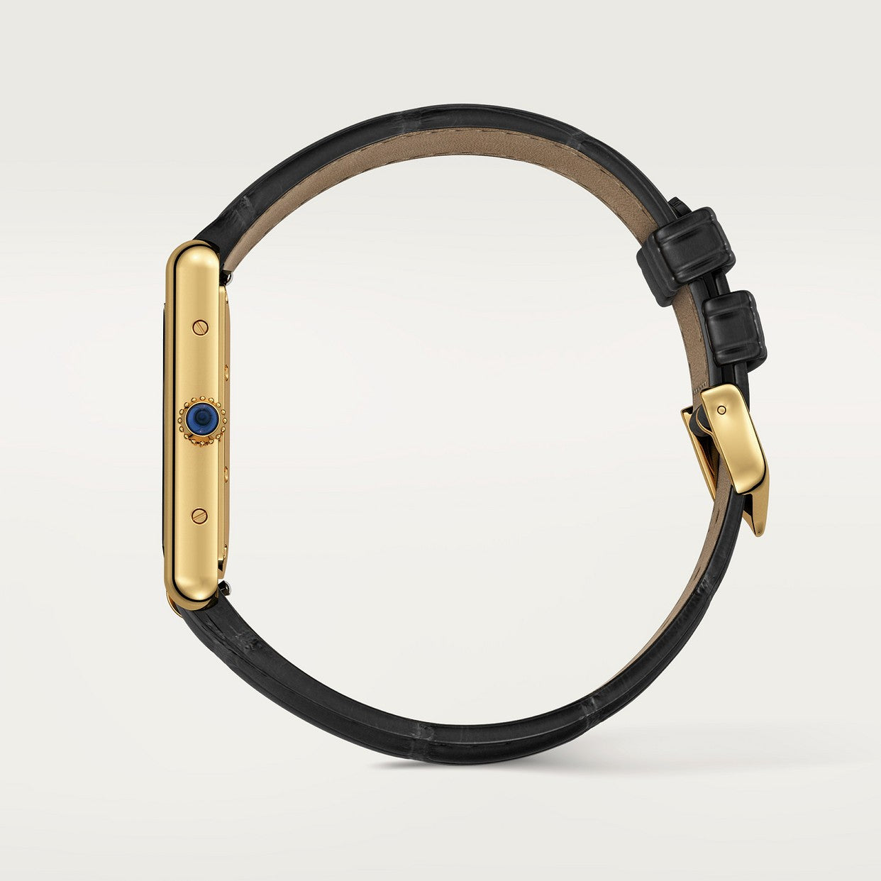 CARTIER TANK MUST LOUIS NOIR