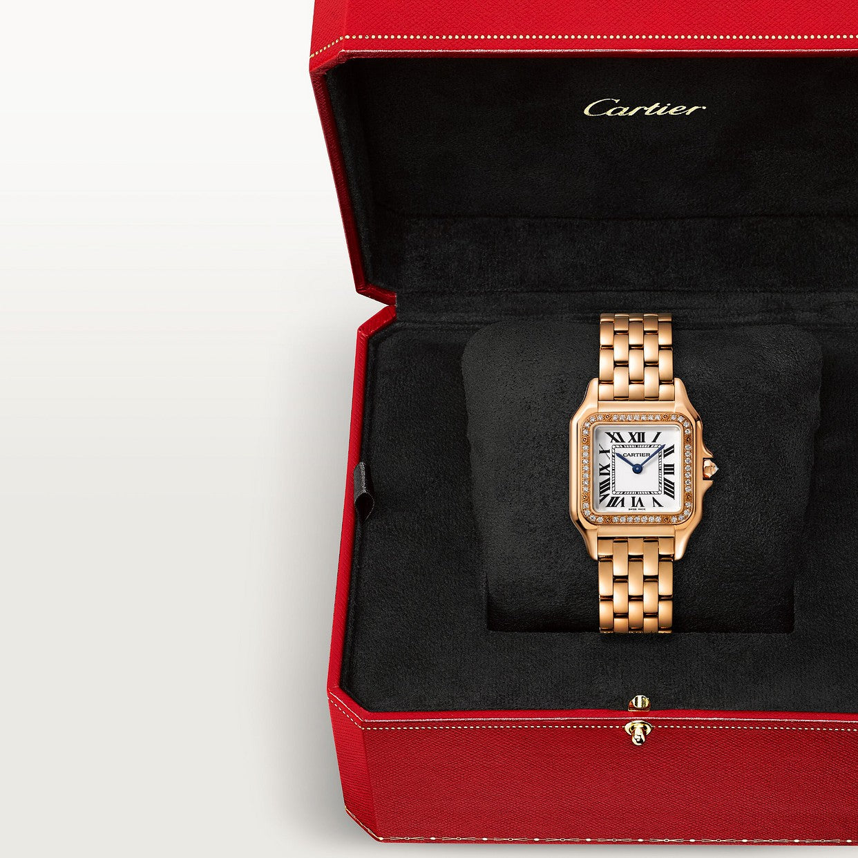 CARTIER PANTHÈRE OR ROSE AVEC STRASS