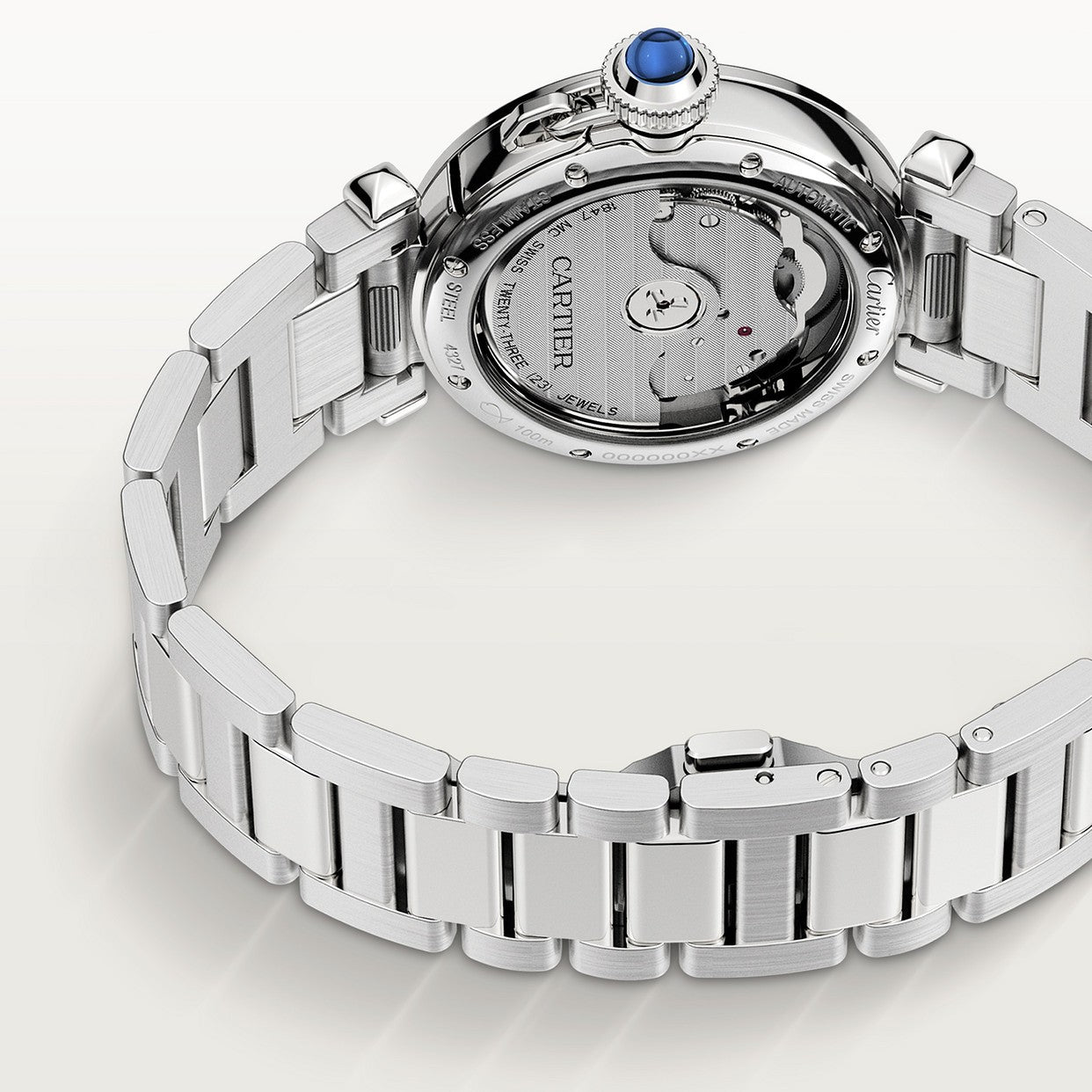 CARTIER PASHA ARGENTÉ