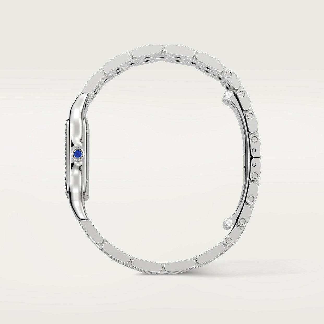 CARTIER PANTHERE ARGENTÉ AVEC STRASS