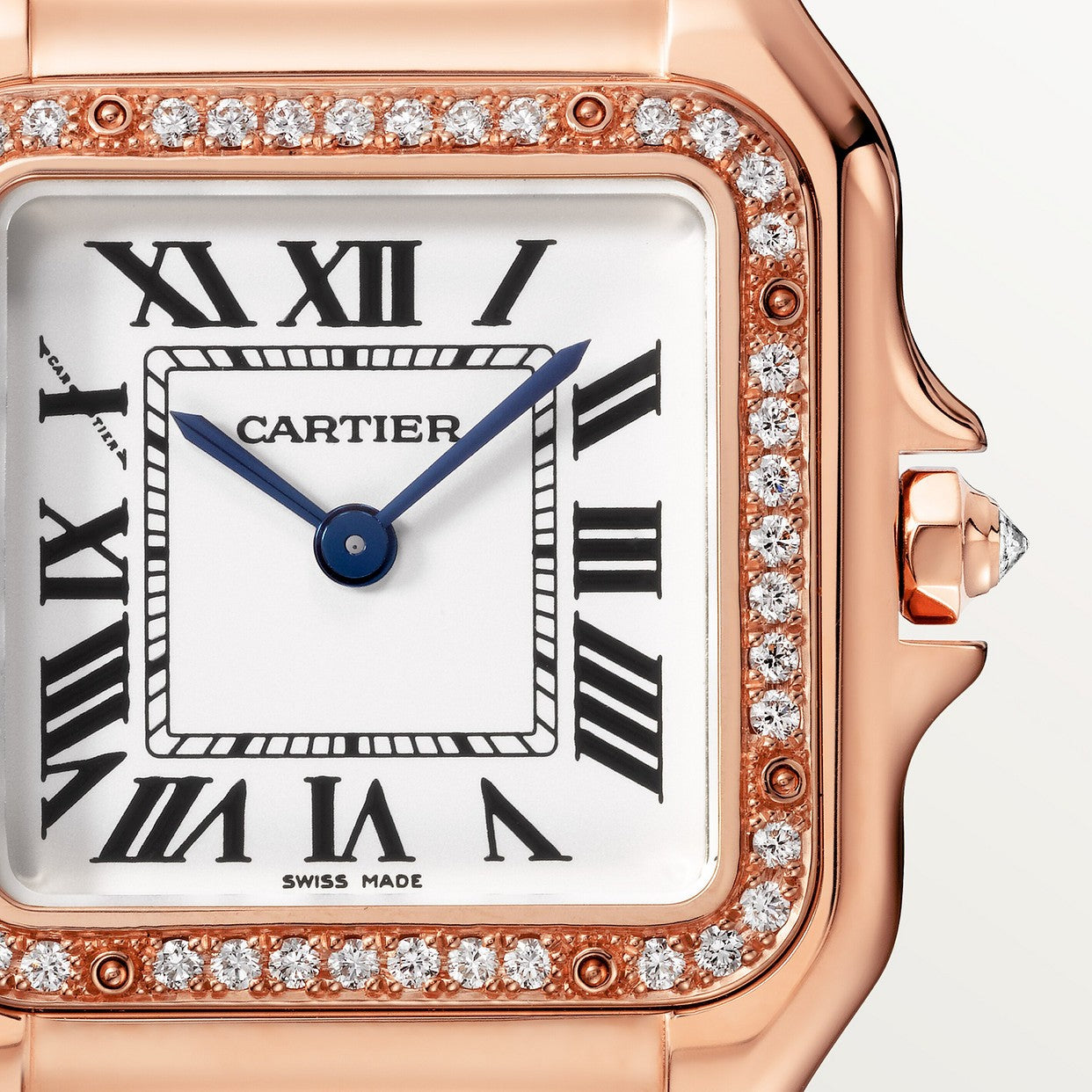 CARTIER PANTHÈRE OR ROSE AVEC STRASS