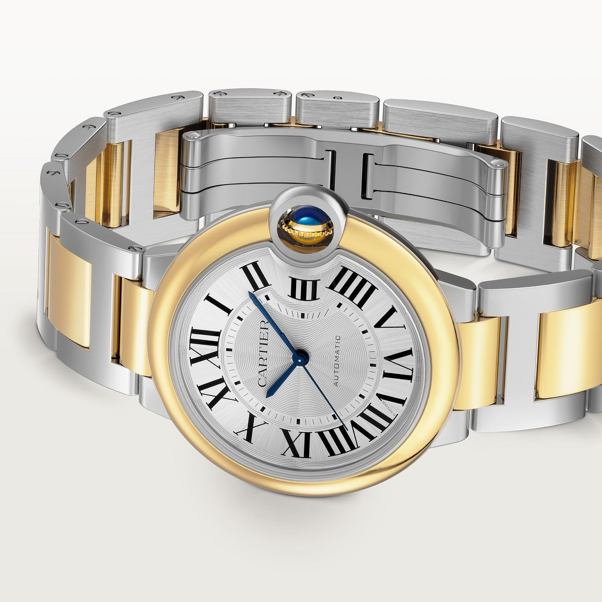 CARTIER BALLON BLEU DORÉ ET ARGENTÉ