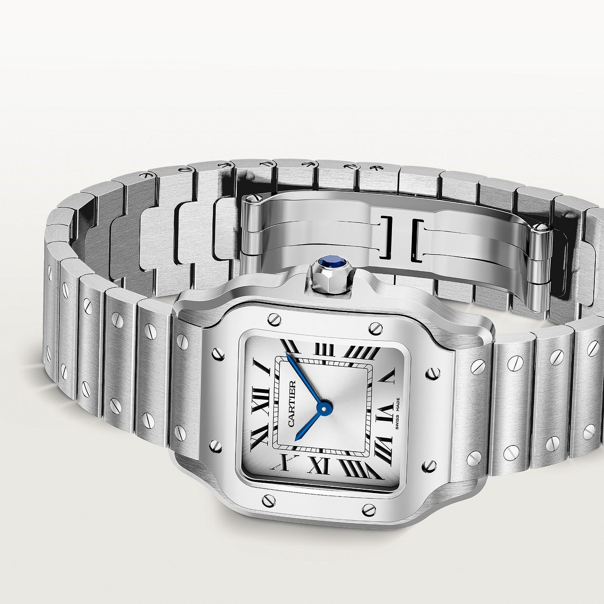 CARTIER SANTOS ARGENTÉ
