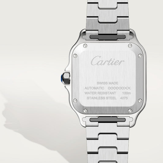CARTIER SANTOS ARGENTÉ ET OR AVEC