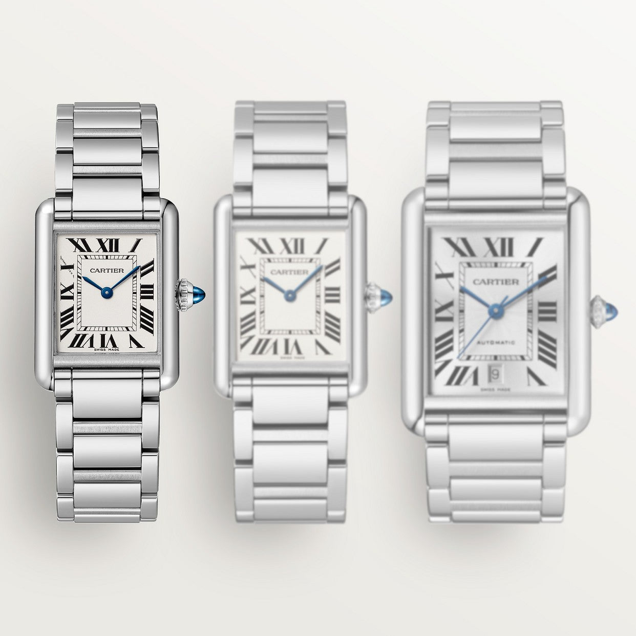 CARTIER TANK MUST ARGENTÉ