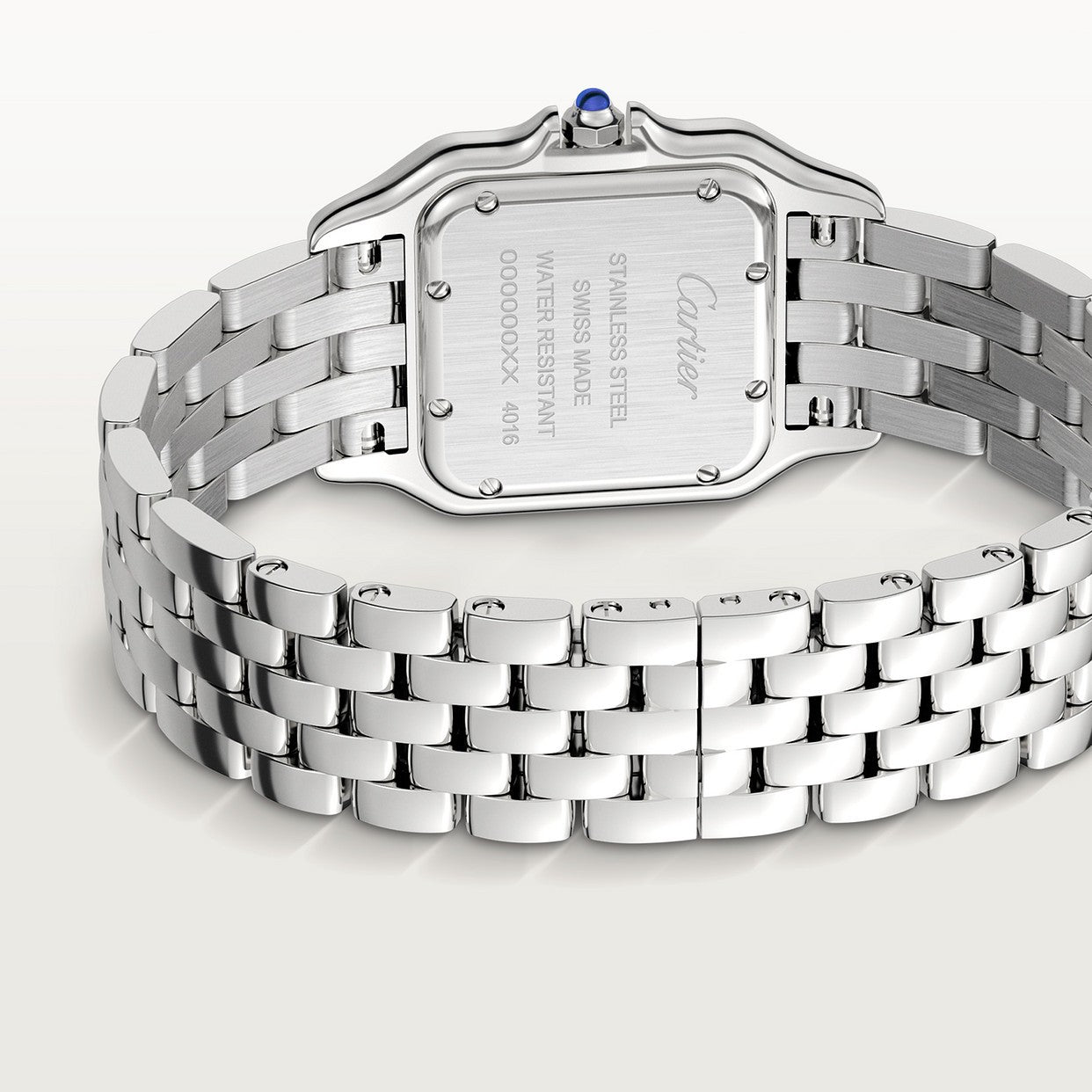 CARTIER PANTHERE ARGENTÉ AVEC STRASS