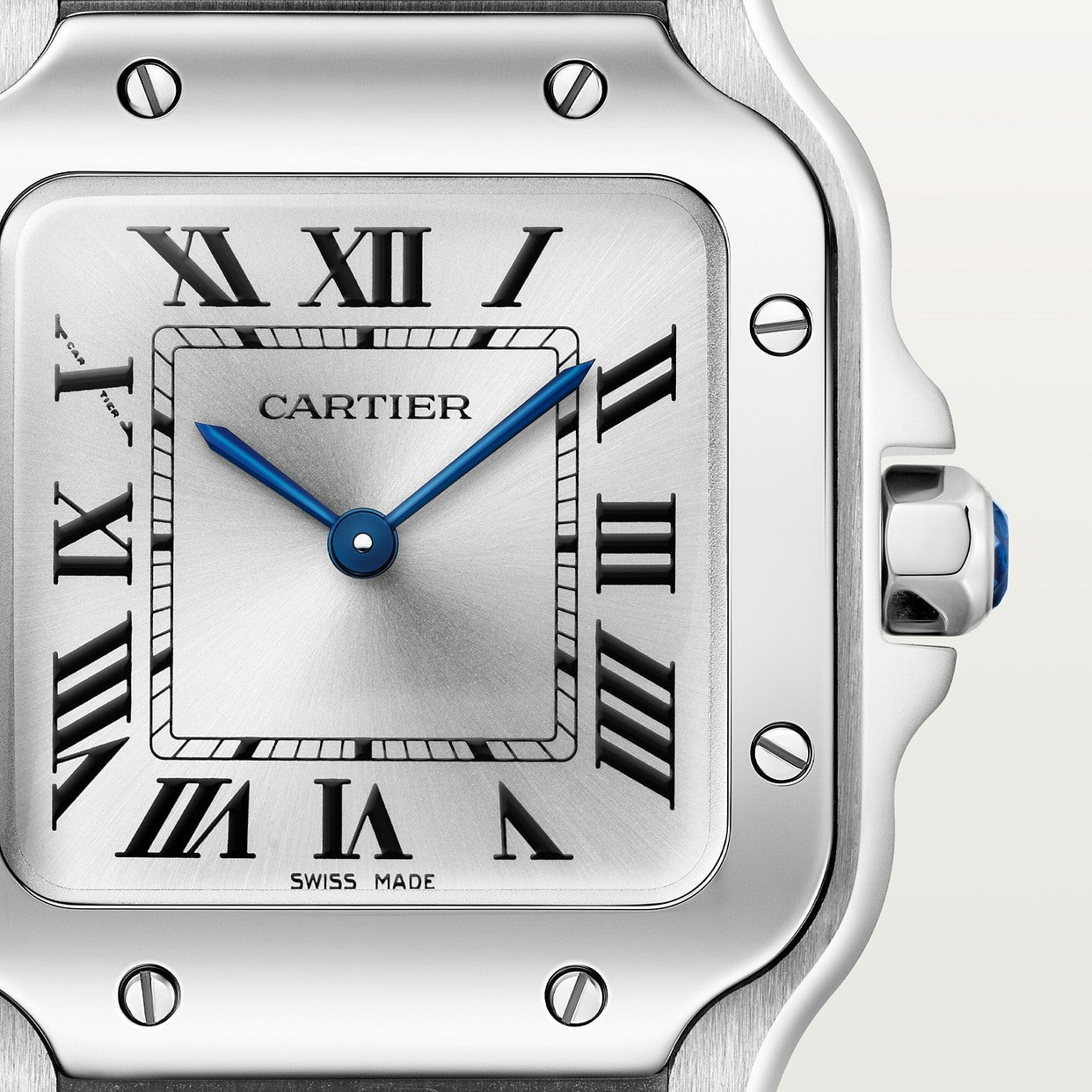 CARTIER SANTOS ARGENTÉ