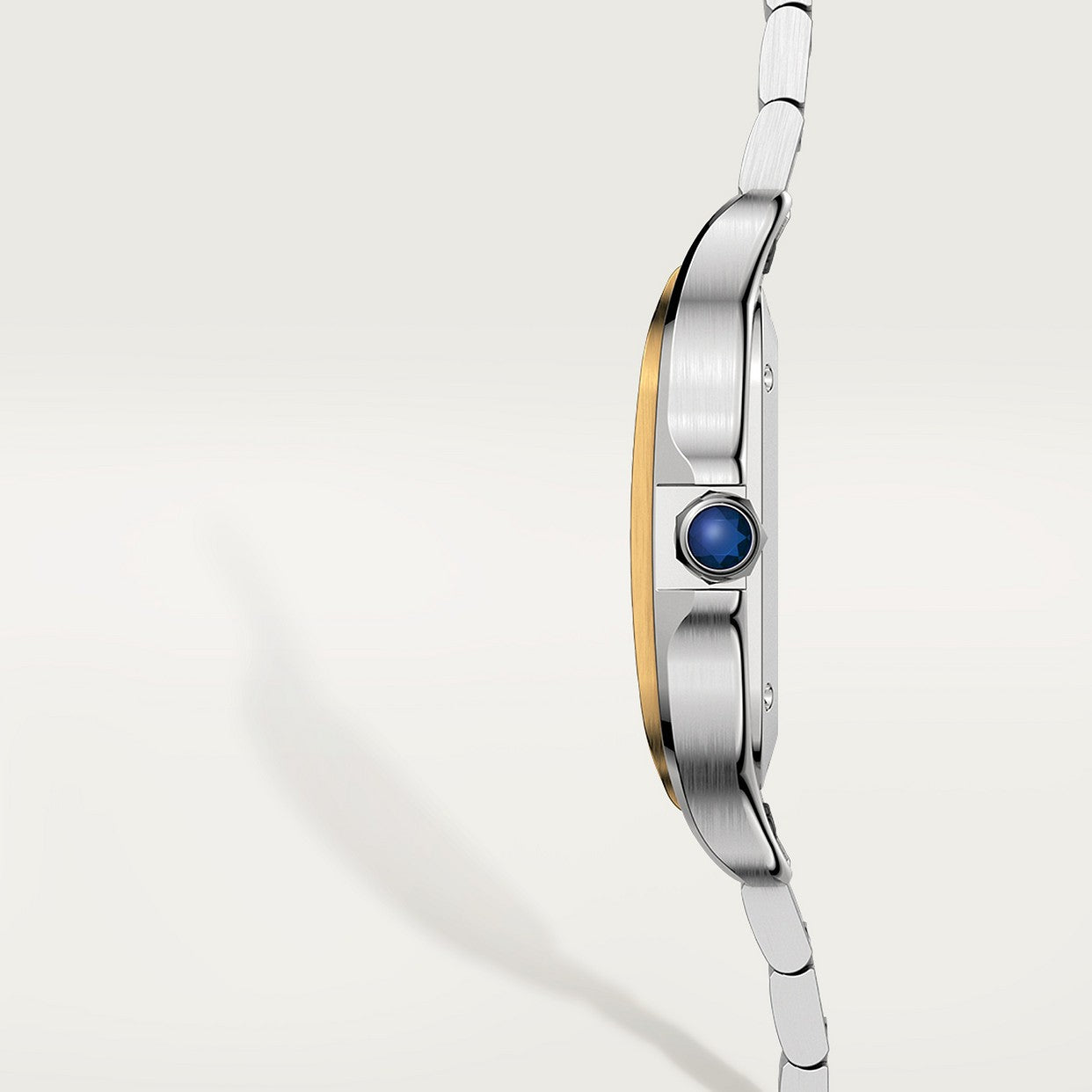CARTIER SANTOS ARGENTÉ ET OR AVEC