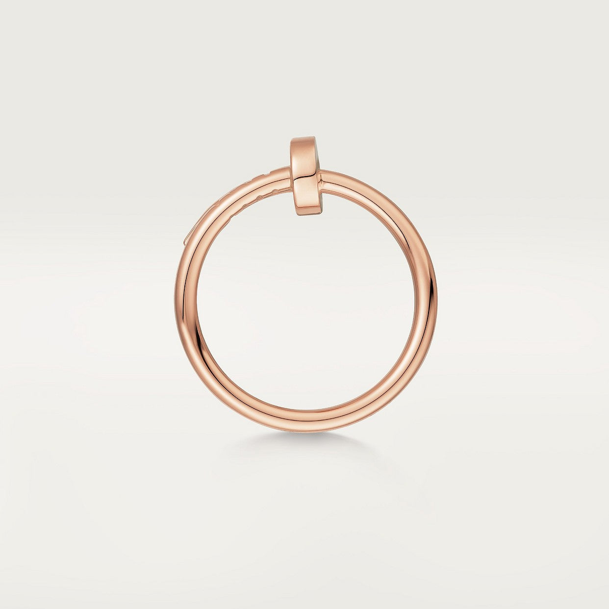 BAGUE CARTIER JUSTE UN CLOU PETIT MODÈLE ROSE GOLD