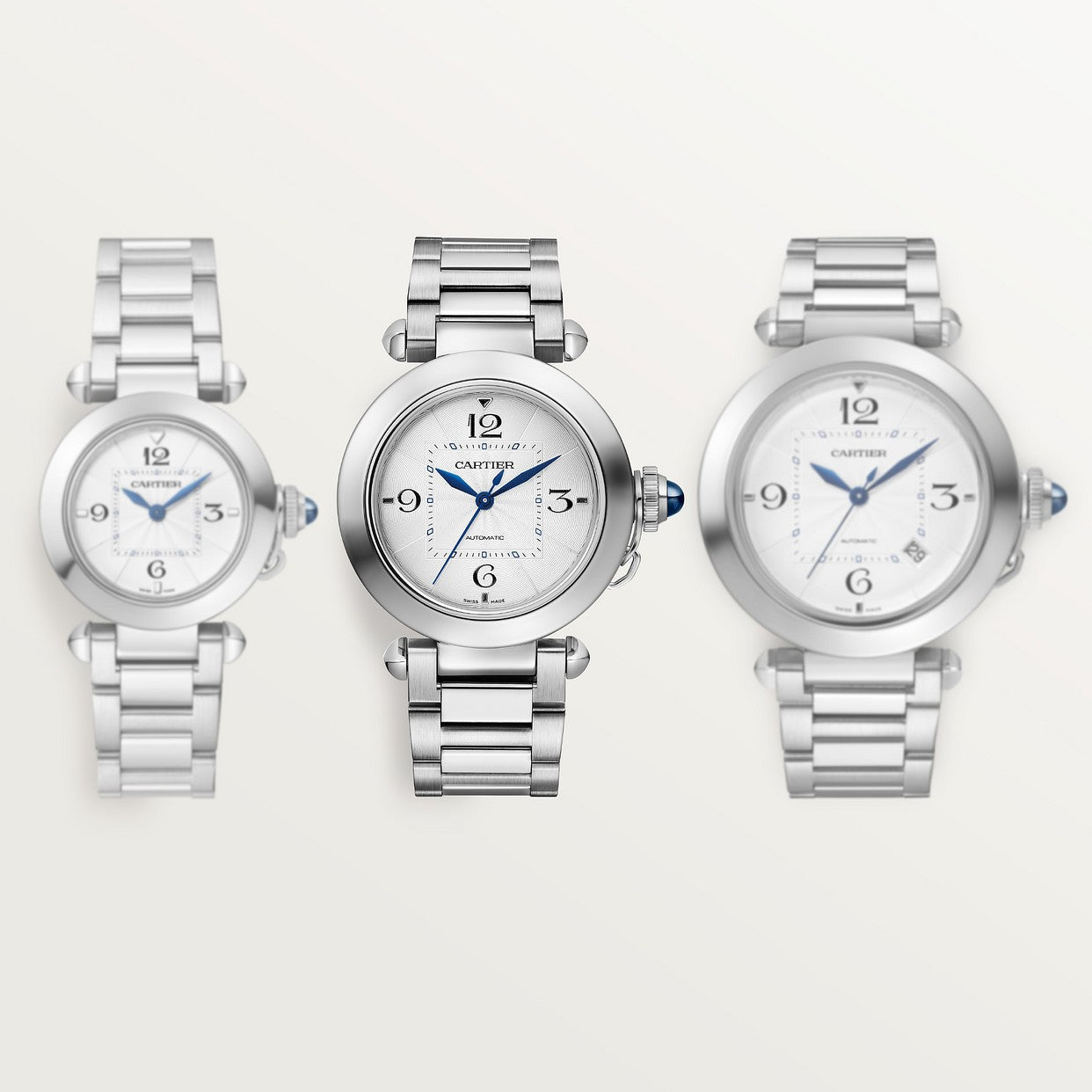 CARTIER PASHA ARGENTÉ