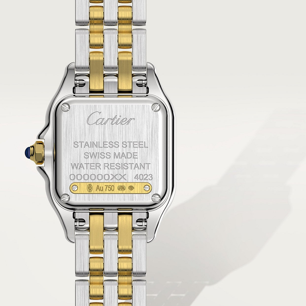 CARTIER PANTHERE ARGENTÉ ET DORÉ
