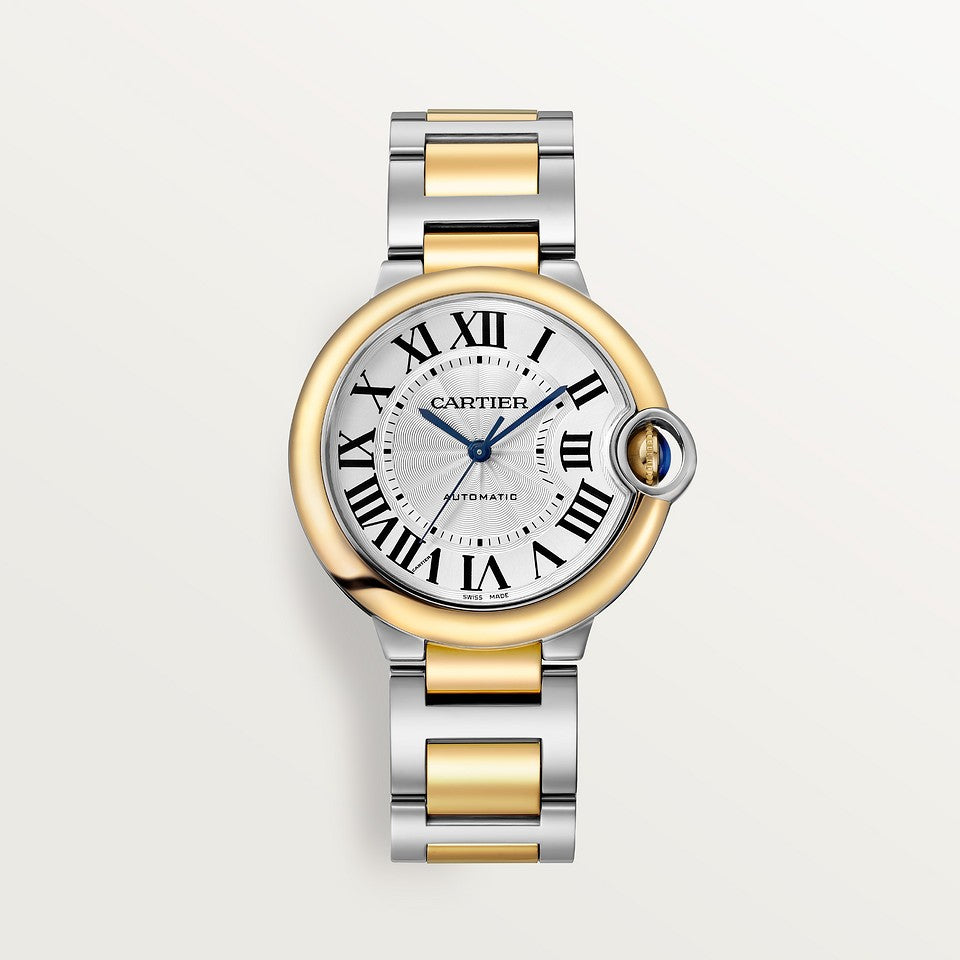 CARTIER BALLON BLEU DORÉ ET ARGENTÉ