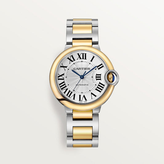 CARTIER BALLON BLEU DORÉ ET ARGENTÉ