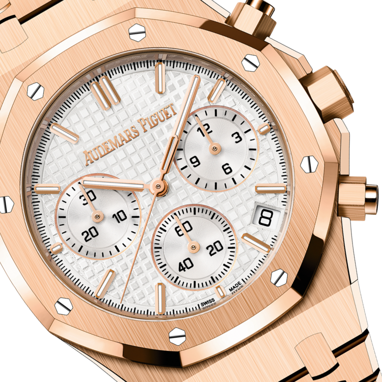 AP ROYAL OAK 3B ROSE GOLD AND BLACK
