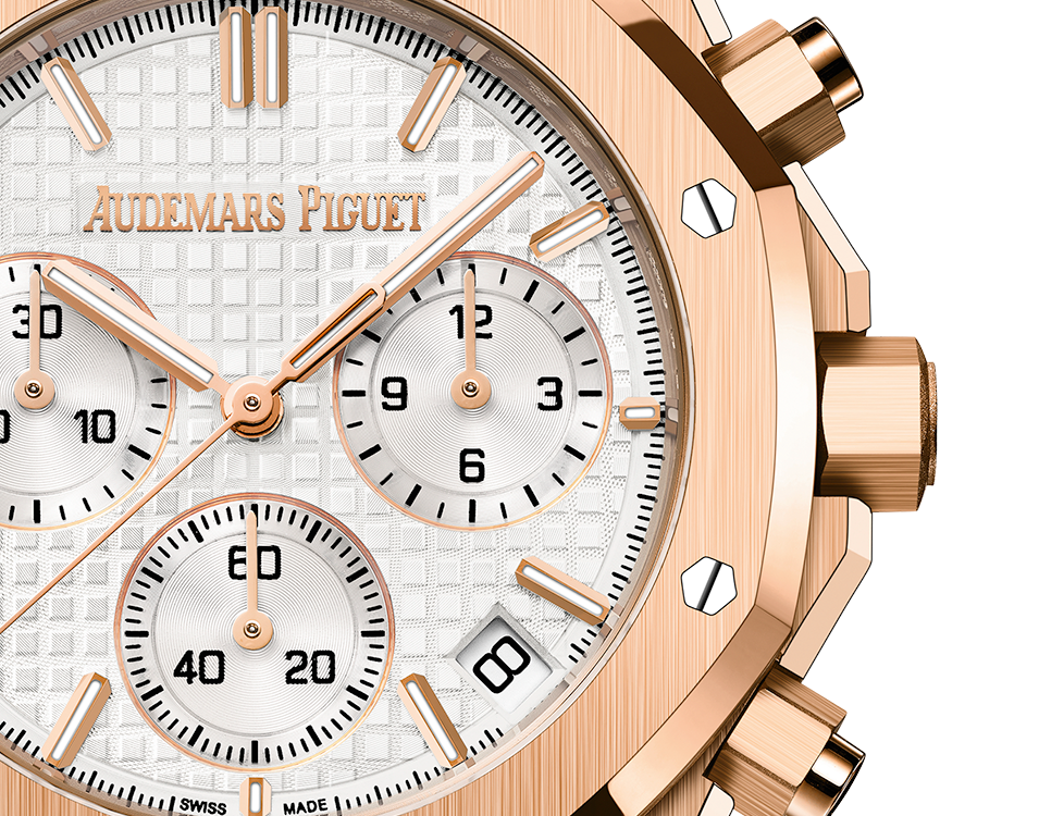 AP ROYAL OAK 3B ROSE GOLD AND BLACK
